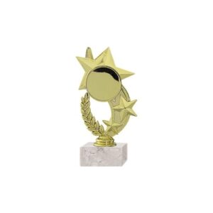 Trofeo plástico Estrella Curva RP-8909